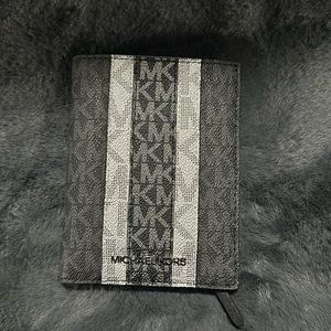 Michael Kors Black Passport Holder